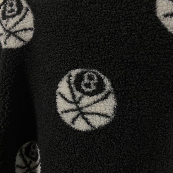 NEW ROKIT men's misfit polar fleece jacket in black men 2XL - Picture 3 of 8